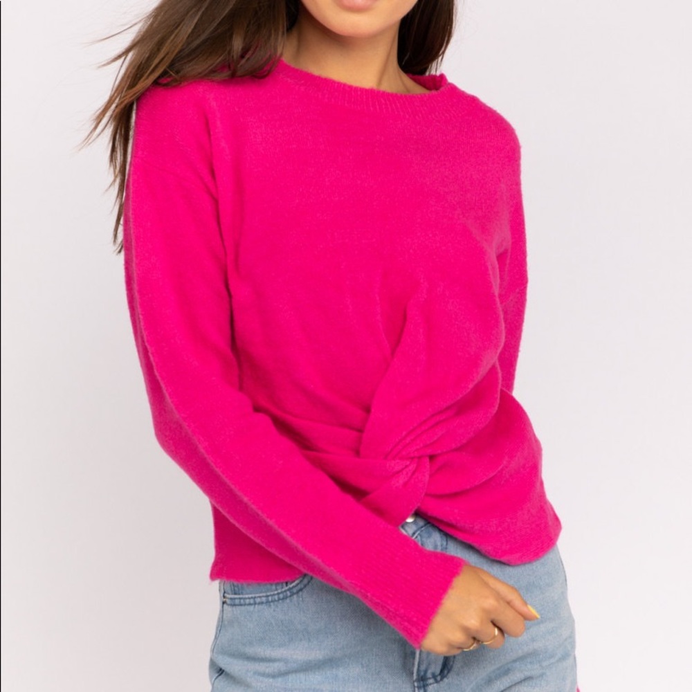 Quinn Twist Sweater